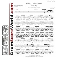 Green Day - When I Come Around | Drum Sheet